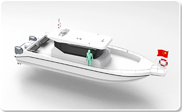 WD-439双体钓鱼艇